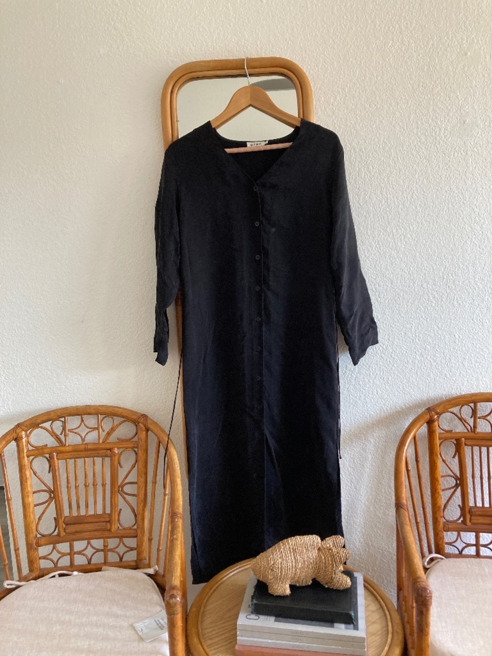 OZMA Japanese cupro duster/dress